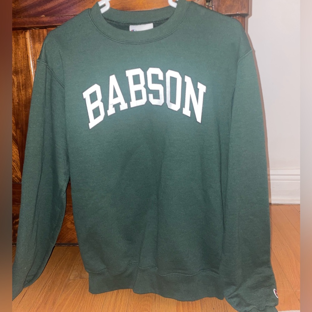 Champions sweater for Babson college, size small